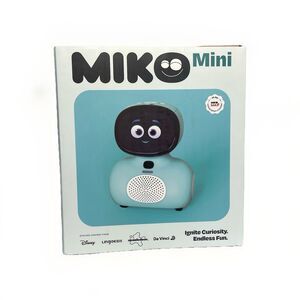 Miko Mini STEM Interactive Adaptive Learning AI-Powered Robot Blue Max App New